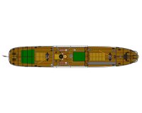 KrickPanderma Frachter 1:87 Holzbausatz