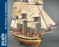 KrickHMS Mercury 1779 Laser Kartonbausatz