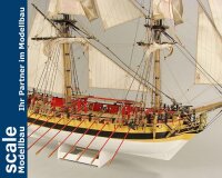 KrickHMS Wolf 1752 Laser Kartonbausatz