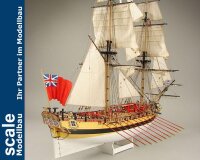 KrickHMS Wolf 1752 Laser Kartonbausatz