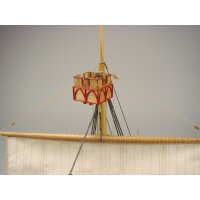 KrickWütender Hund Kogge von 1390 Laser-Holzbausatz 1:72
