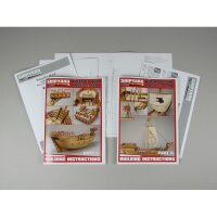 KrickWütender Hund Kogge von 1390 Laser-Holzbausatz 1:72