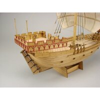 KrickWütender Hund Kogge von 1390 Laser-Holzbausatz 1:72