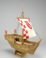 KrickHanse Kogge von Bremen 1380 Laser-Holzbausatz 1:72