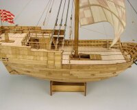 KrickHanse Kogge von Bremen 1380 Laser-Holzbausatz 1:72