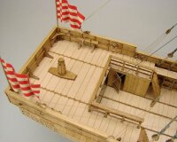 KrickHanse Kogge von Bremen 1380 Laser-Holzbausatz 1:72