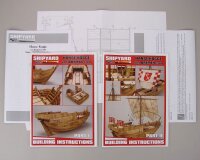 KrickHanse Kogge von Bremen 1380 Laser-Holzbausatz 1:72