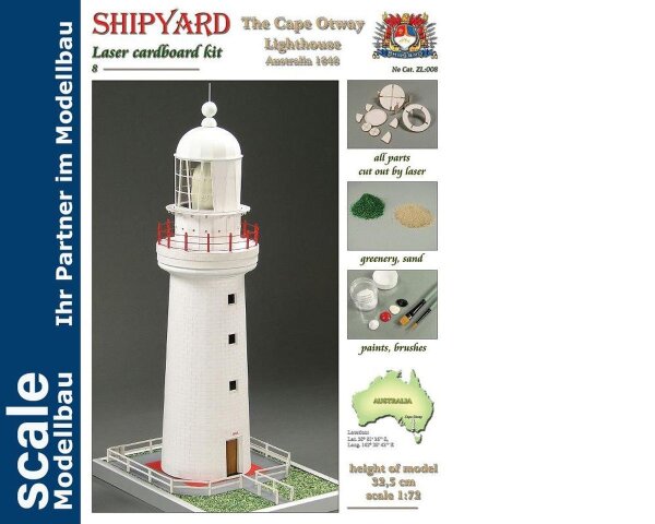 KrickLeuchtturm Cape Otway Laser Kartonbausatz