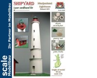 KrickLeuchtturm Marjaniemi Laser Kartonbausatz