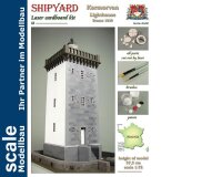 KrickLeuchtturm Kermorvan Laser Kartonbausatz