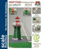 KrickLeuchtturm Bunthauser Spitze Laser Kartonbausatz