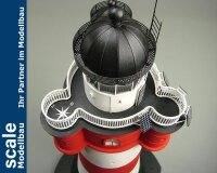 KrickLeuchtturm Roter Sand Laser Kartonbausatz