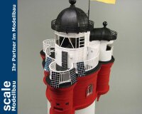 KrickLeuchtturm Roter Sand Laser Kartonbausatz