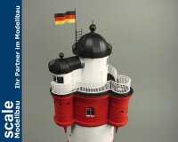 KrickLeuchtturm Roter Sand Laser Kartonbausatz