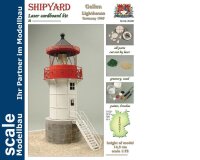 KrickLeuchtturm Gellen Laser Kartonbausatz