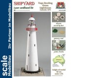 KrickLeuchtturm Cape Bowling Green Laser Kartonbausatz