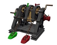 KrickHistorische Ankerwinde 1:25  3D Bausatz