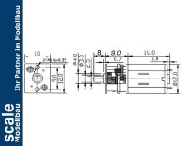KrickMicro Pile Getriebemotor 150:1 6V