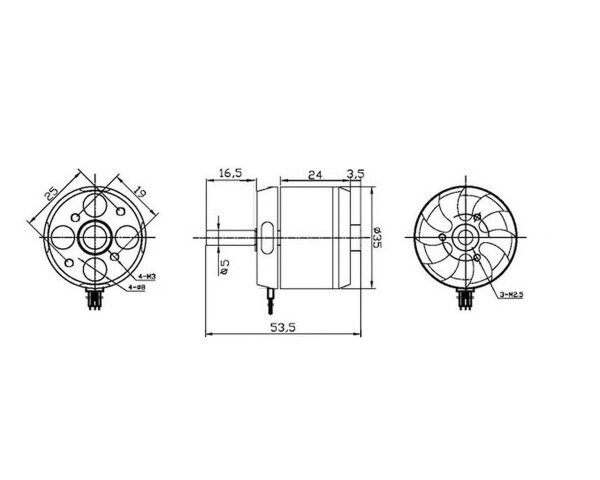 KrickMAX Marine P357 1250 KV