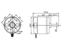 KrickMAX Aero BL Motor A359R 910 KV