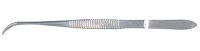 KrickPinzette gekröpft spitz 115 mm PTW2185/7