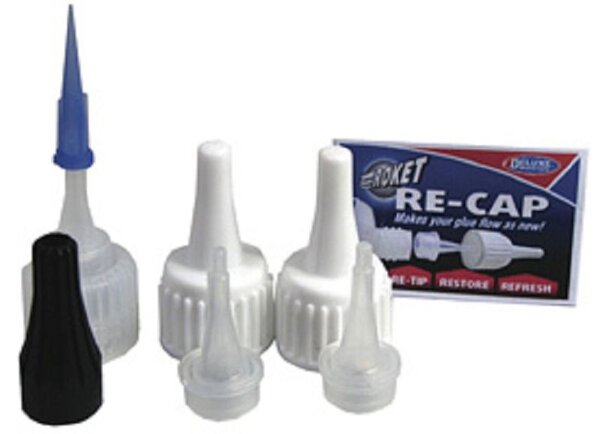 KrickRoket Re-Cap Ersatzspitzen + Deckel DELUXE AC16