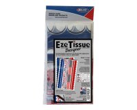 KrickEZE Tissue Spannpapier Design rot/blau (2 Bogen)...
