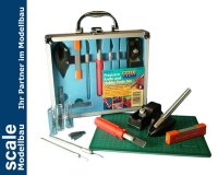 KrickMesser+Werkzeugset 50-teilig + Schneidmatte  PKN1050/CM