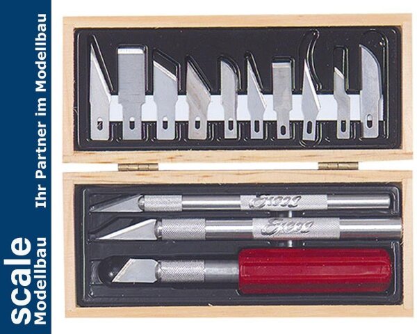 KrickHobby Knife Set Holz