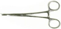 KrickHemostatklemme 127 mm gebogen
