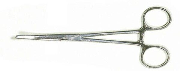 KrickHemostatklemme 127 mm gerade
