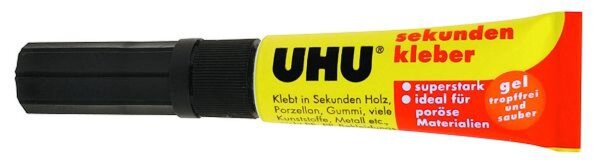 KrickUHU sek.kleber blitzschnell gel 3g