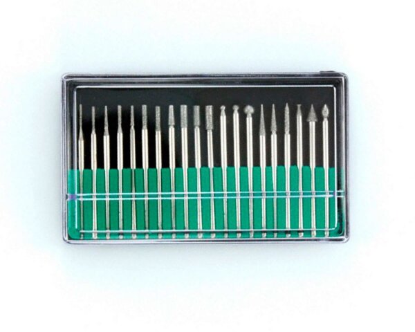 KrickDiamantfräser 2,35mm Schaft div. Formen (VE20)