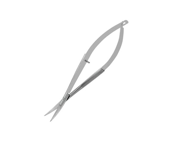 KrickMini Schere gebogen klein mit Federmechanismus