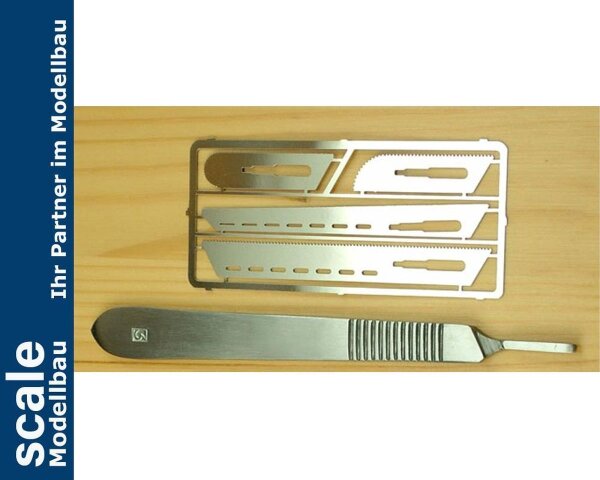 KrickSägeklingen Set 2+2 + Skalpellgriff