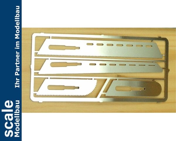 KrickSägeklingen Set 2+2 f. Skalpell 492100+492101