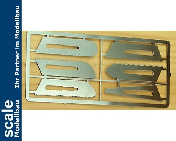 KrickSägeklingen Set 6 Klingen f. Skalpell 492100/01