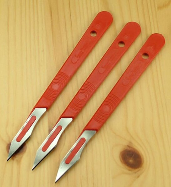 Krick3 Cutter mit Kunststoffgriff Set