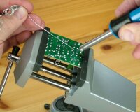 KrickUniversal Schraubstock mit Vakuumhalterung