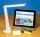 KrickKlappbare Tischleuchte mit LED Panel dimmbar LC8045USB