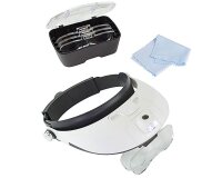 KrickKopfbandlupe Bi-Plate mit LED-Licht LC1766