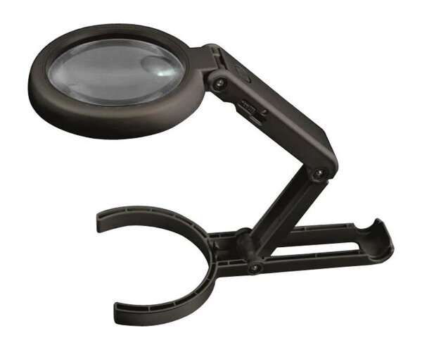 KrickLED-Handlupe 5x mit klappbaren Standfuß