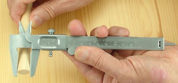 KrickSchieblehre 125 mm Metall