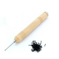 KrickNagel-Eindrücker PPU8174 + 100 Nägel schwarz