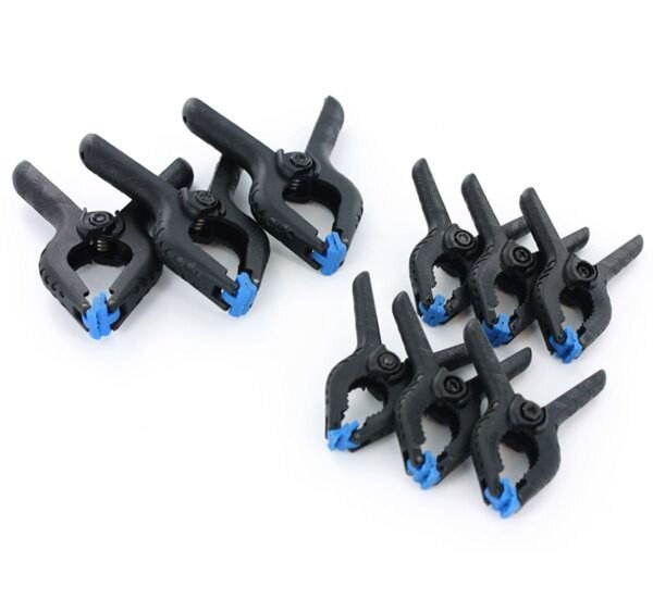 KrickNylon Grip Klemmen - 3x75mm + 6x50mm