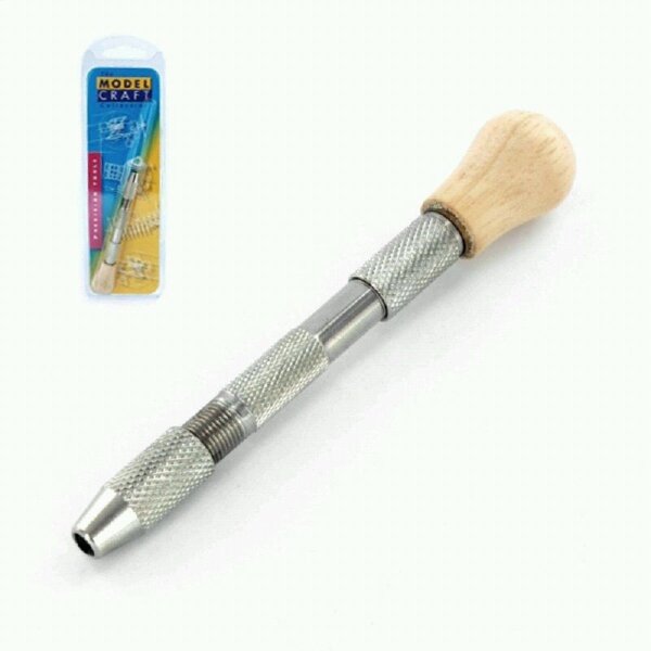 KrickHandbohrfutter mit Holzgriff klein