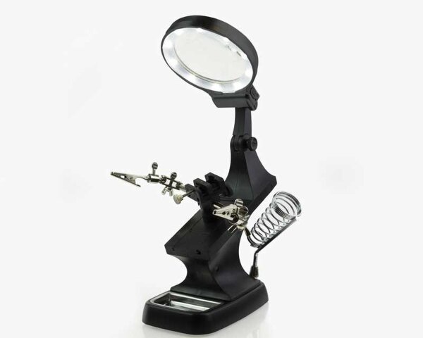 KrickHelfende Hand mit LED Lupenlampe