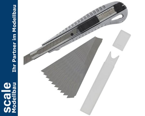 KrickMesser mit 10 Abbrechklingen 9 mm