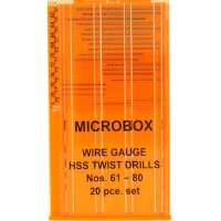 KrickMicrobox Bohrer Set (20) .61-.80