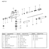 KrickAirbrush Pistole SP35 Dual Action